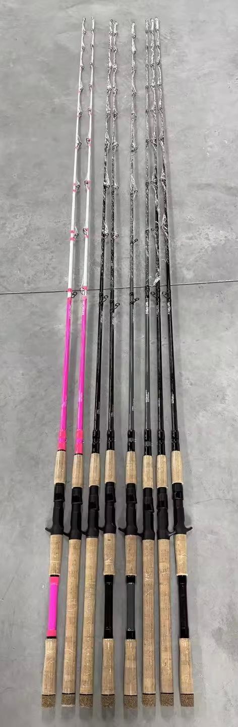 Fish On Rods     Cork Handle